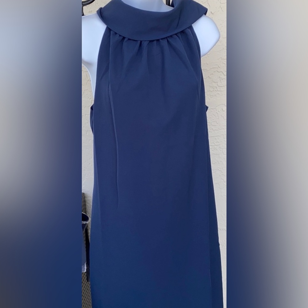 Navy Blue Sail to Sable sleeveless dress.